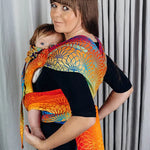 Rainbow Lotus Toddler Wrap-Tai by Lennylamb LennyLamb