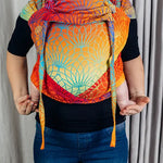 Rainbow Lotus Toddler Wrap-Tai by Lennylamb LennyLamb