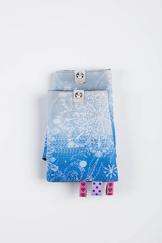 Snow Queen Drool Pads & Reach Straps by LennyLamb LennyLamb at Little Zen One