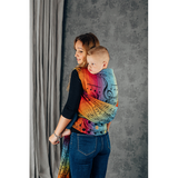Symphony Rainbow Dark  Preschool LennyHybrid Half Buckle by LennyLamb