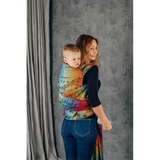 Symphony Rainbow Dark  Preschool LennyHybrid Half Buckle by LennyLamb