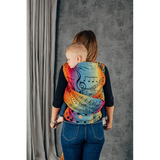 Symphony Rainbow Dark  Preschool LennyHybrid Half Buckle by LennyLamb