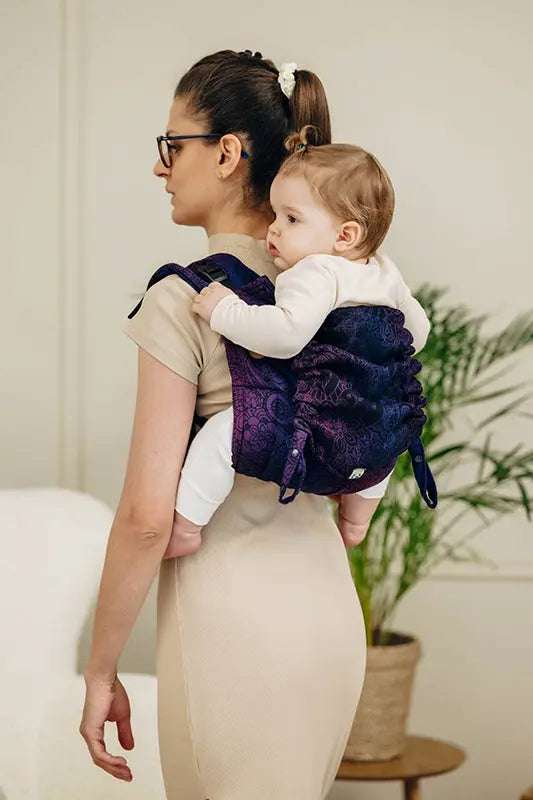 Wild Wine Bouquet Toddler Onbuhimo PRO by Lennylamb LennyLamb