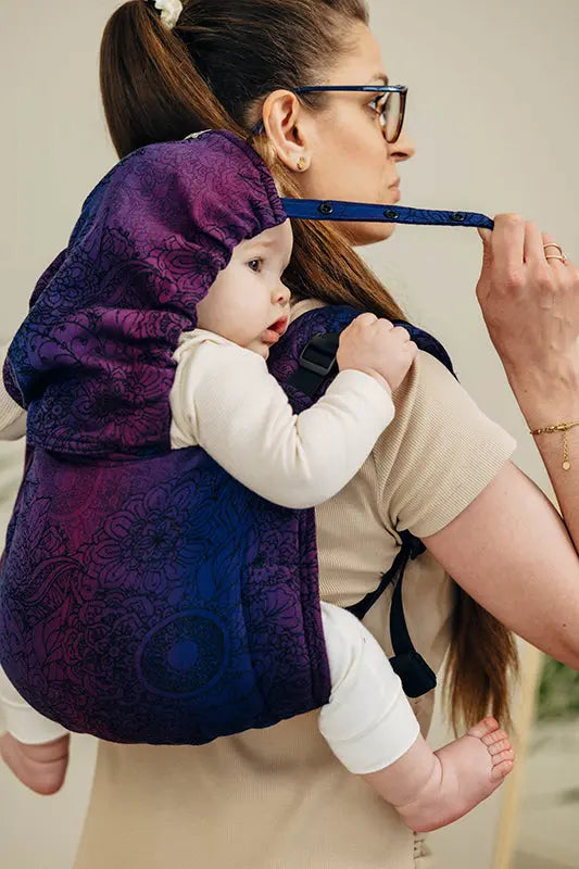 Wild Wine Bouquet Toddler Onbuhimo PRO by Lennylamb LennyLamb