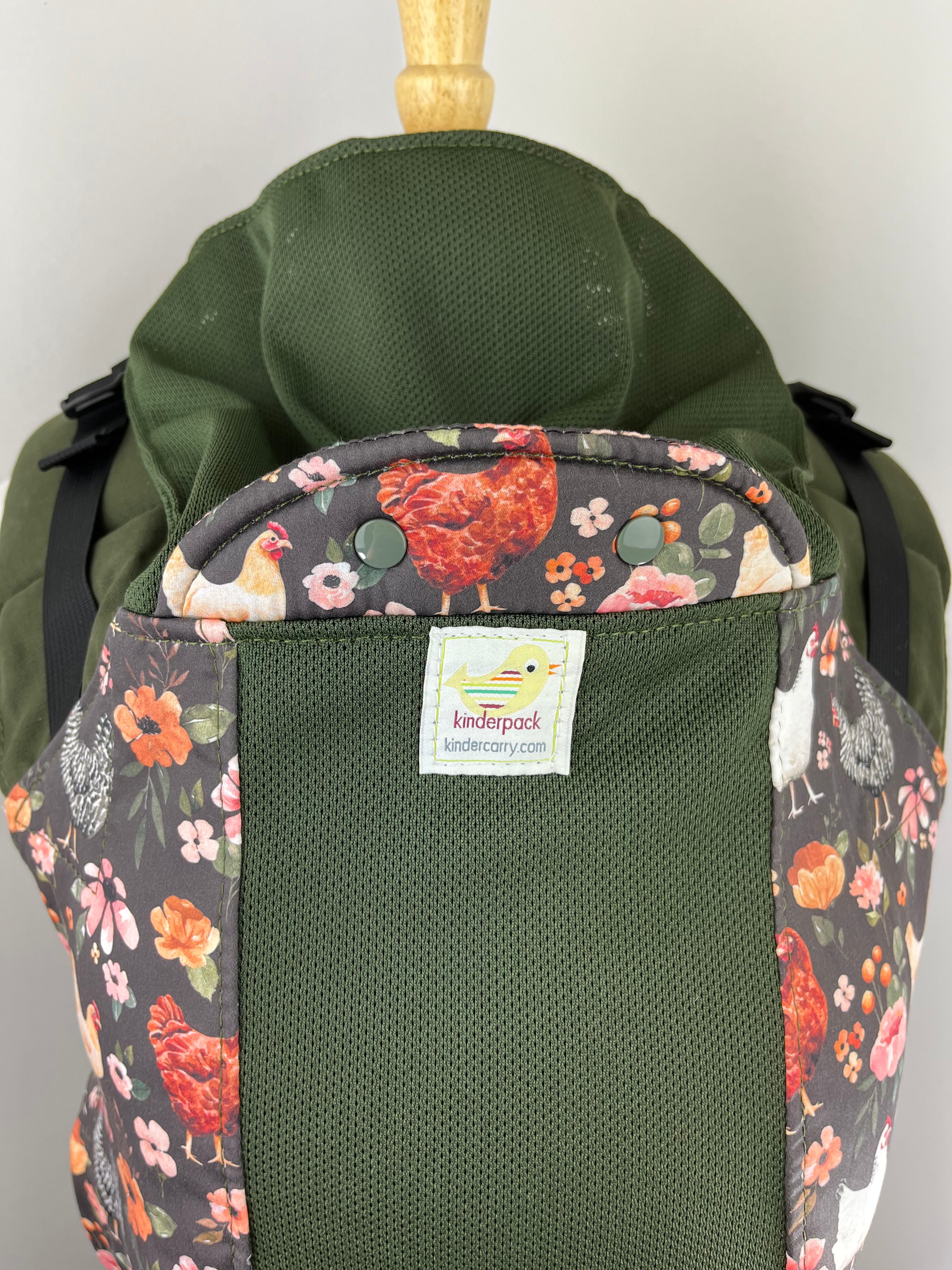 Little Zen One x Kinderpack Chickens Baby Carrier Deposit Kinderpack