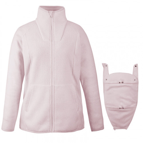Mamalila Basel Soft Lilac Fleece Maternity and Babywearing Jacket Mamalila at Little Zen One