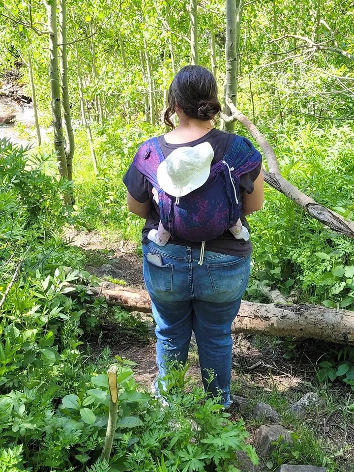 Mosaic Sparks in the Dark DidyKlick 4u Half Buckle by Didymos Didymos at Little Zen One