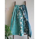 Misty Mountains™ Moonlit Brushed Cotton Blanket by Oscha