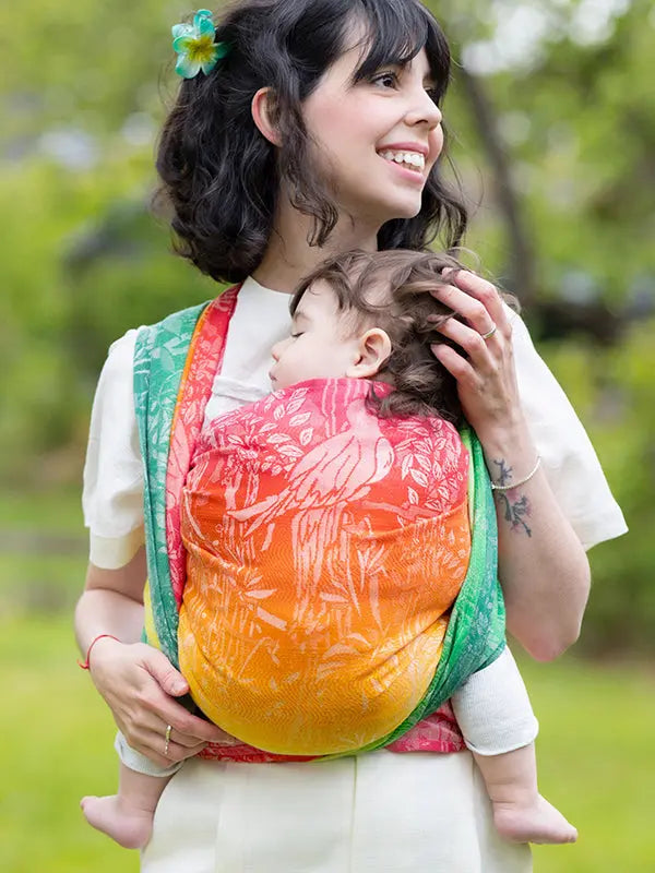 オーシャ oscha ベビーラップ　size4 hemp rainbow オーシャ oscha ベビーラップ size4 hemp rainbow - メルカリ