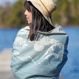 Okinami Kaio Shawl by Oscha