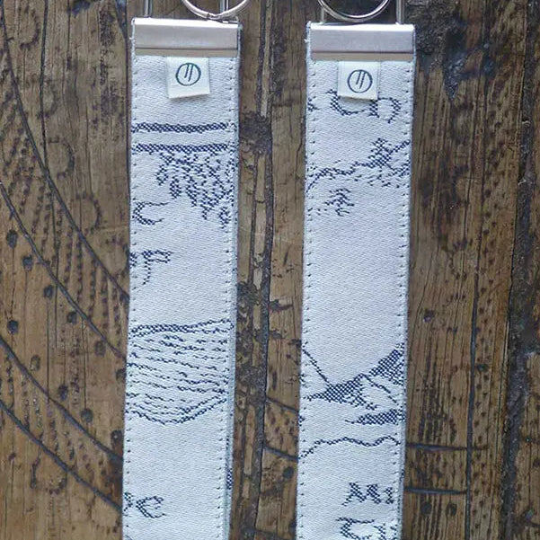 Realm of Middle-earth Ink Jacquard Keyring by Oscha Oscha