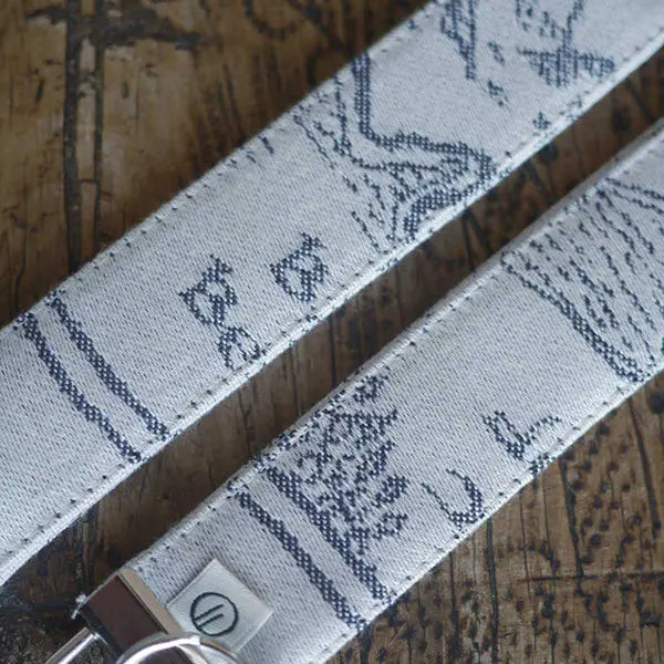 Realm of Middle-earth Ink Jacquard Keyring by Oscha Oscha