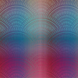 Gradient pattern with blue and pink colors on a geometric design background