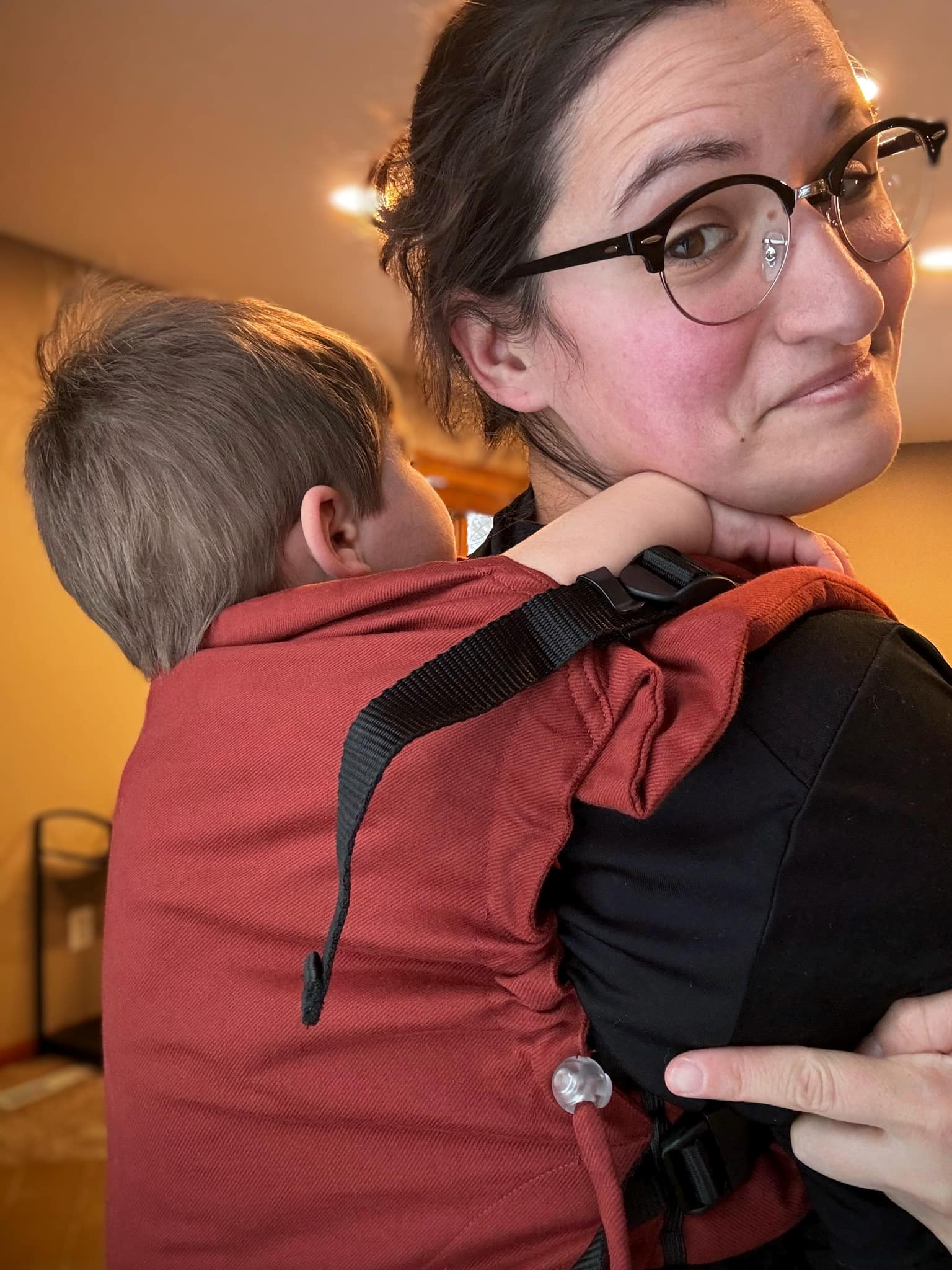 Rusty Red Toddler DidyFix by Didymos Didymos at Little Zen One