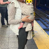 Magic Forest Almond DidyKlick 4u Half Buckle by Didymos Didymos at Little Zen One