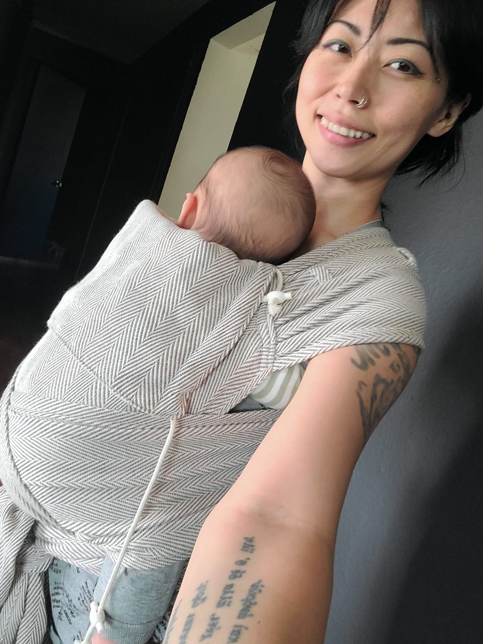 Lisca Grigio DidyTai Mei Tai by Didymos Didymos at Little Zen One