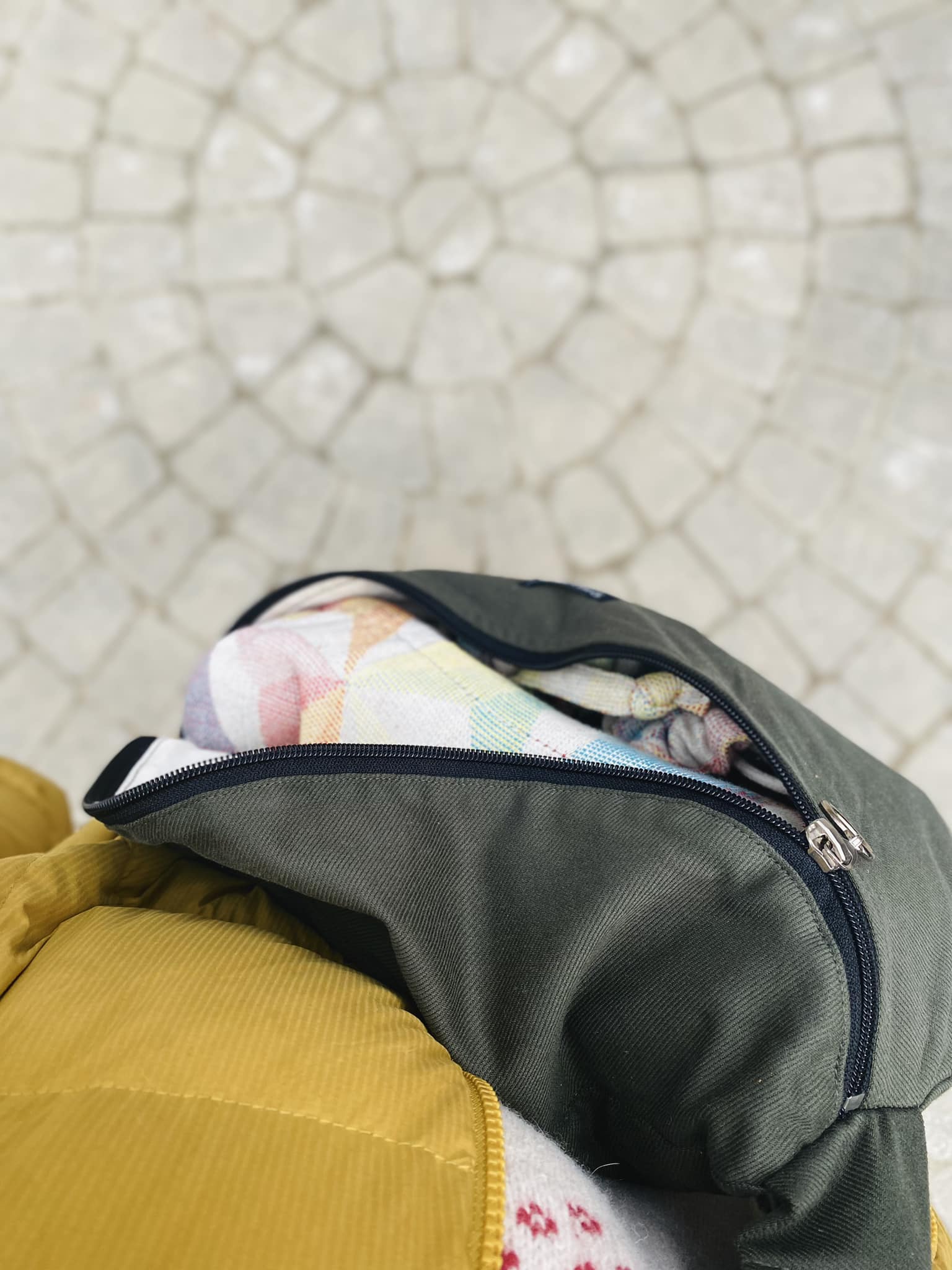 Moon Bag Olive by Didymos Didymos at Little Zen One