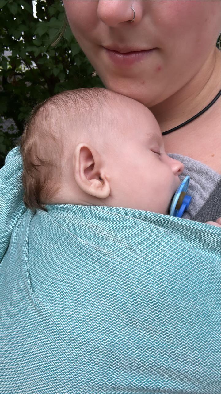 Ocean Woven Wrap by Didymos Didymos at Little Zen One