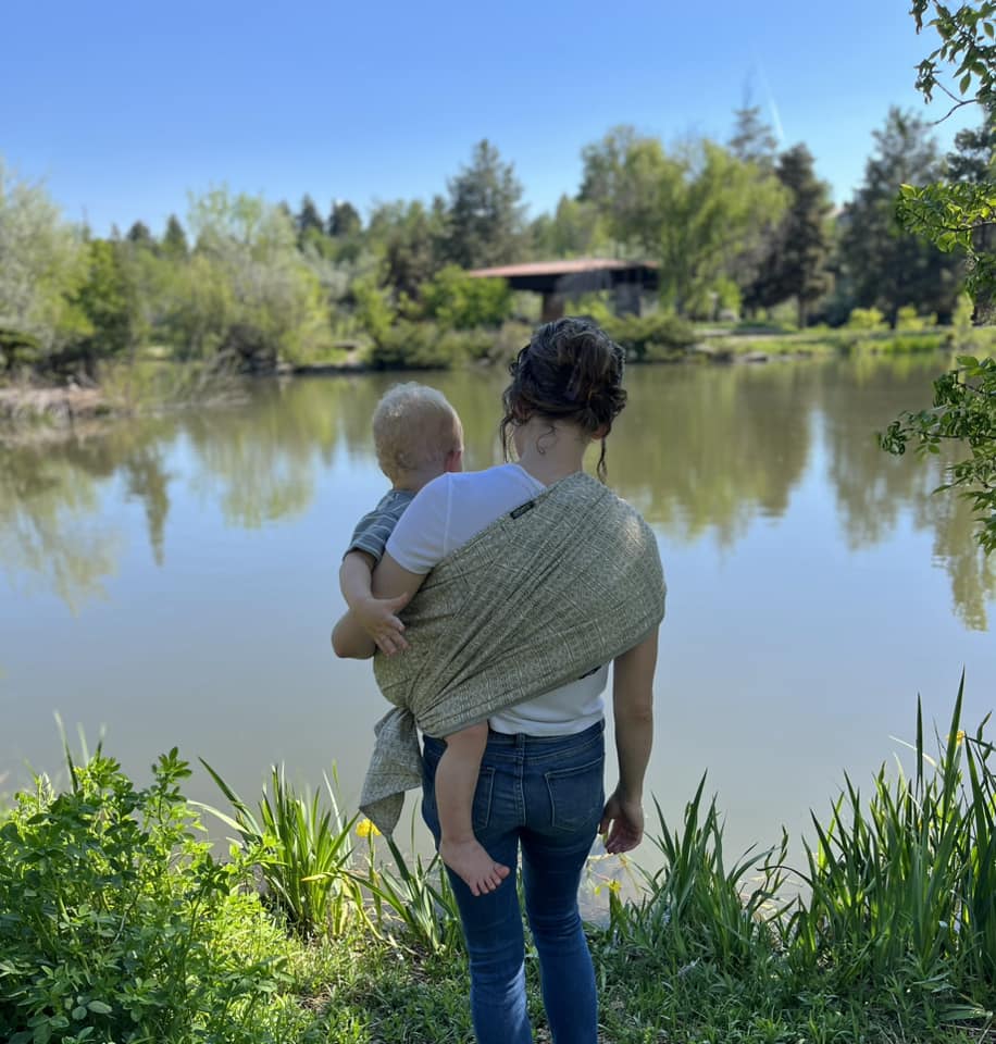 Prima Pebble Woven Wrap by Didymos Didymos at Little Zen One