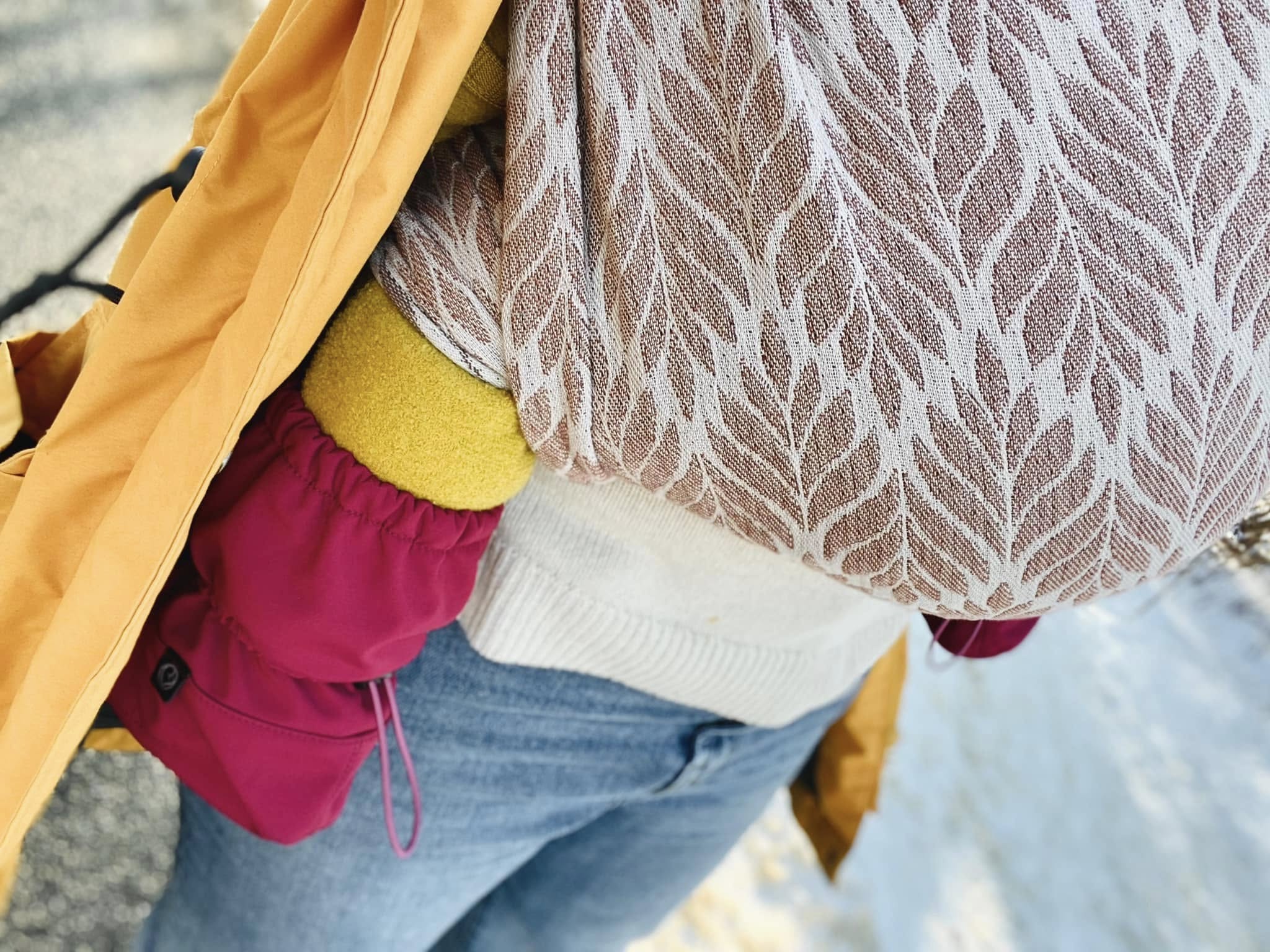 Babywearing Booties - Baby Allrounder Berry Mamalila at Little Zen One