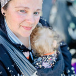 Doubleface Anthracite DidyKlick 4u Half Buckle by Didymos Didymos at Little Zen One