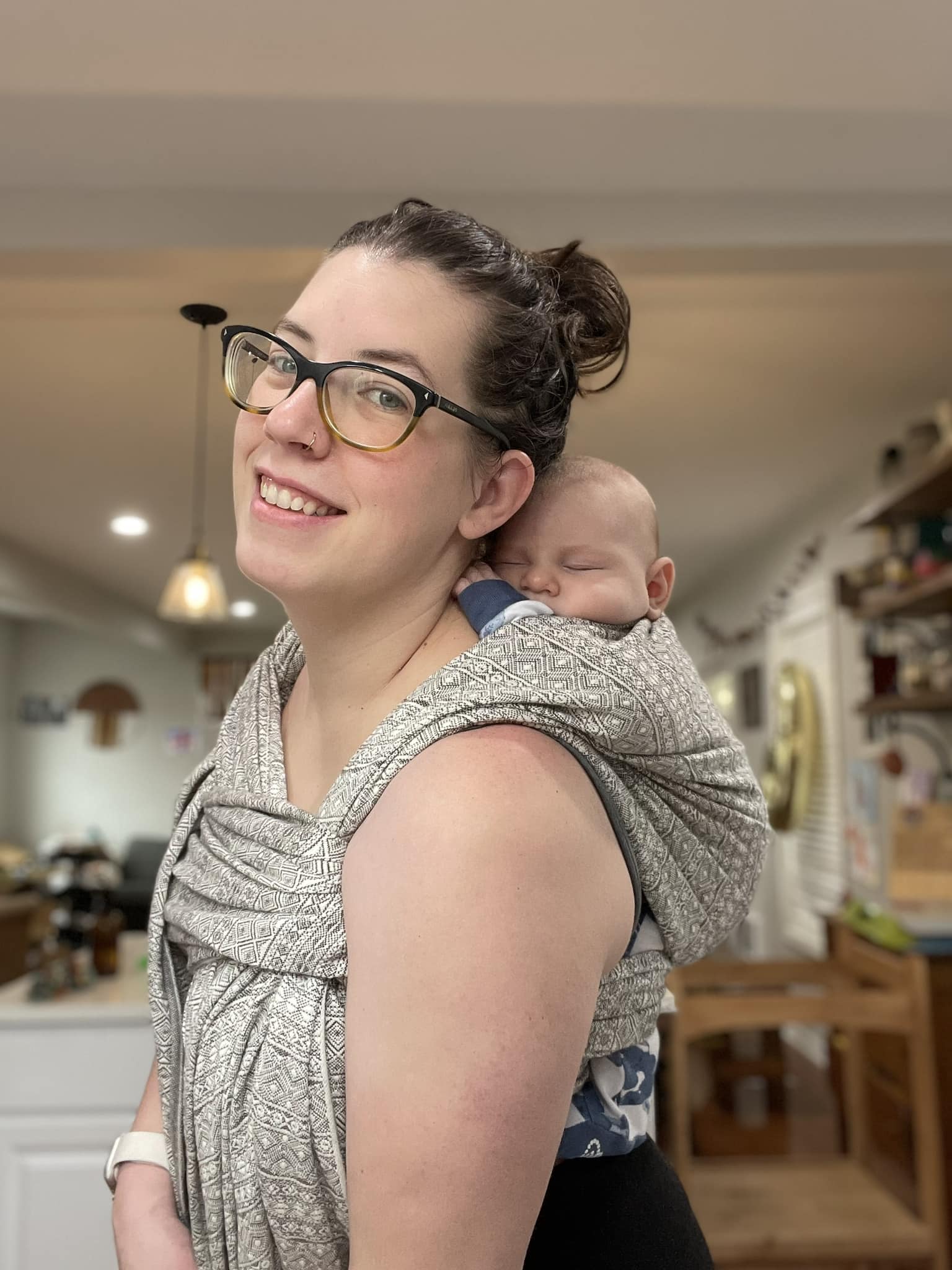 Prima Pebble Woven Wrap by Didymos Didymos at Little Zen One