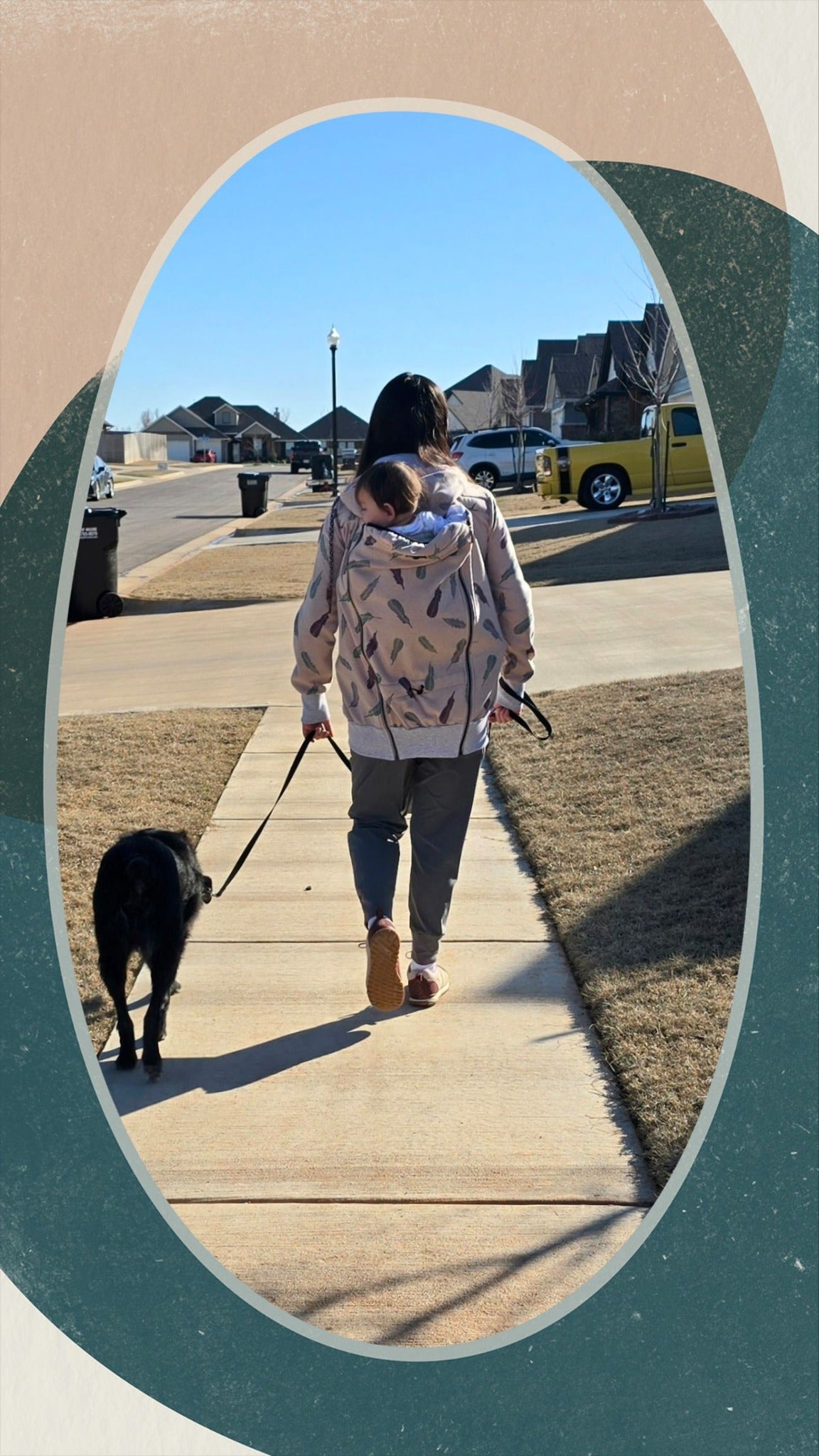 Angel Wings Babywearing Hoodie Feathers Old Pink Angel Wings at Little Zen One