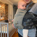 Blue Blossom Woven Wrap by Didymos Didymos at Little Zen One