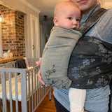 Blue Blossom Woven Wrap by Didymos Didymos at Little Zen One