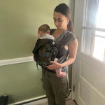 Blue Blossom DidyKlick 4u Half Buckle by Didymos Didymos at Little Zen One