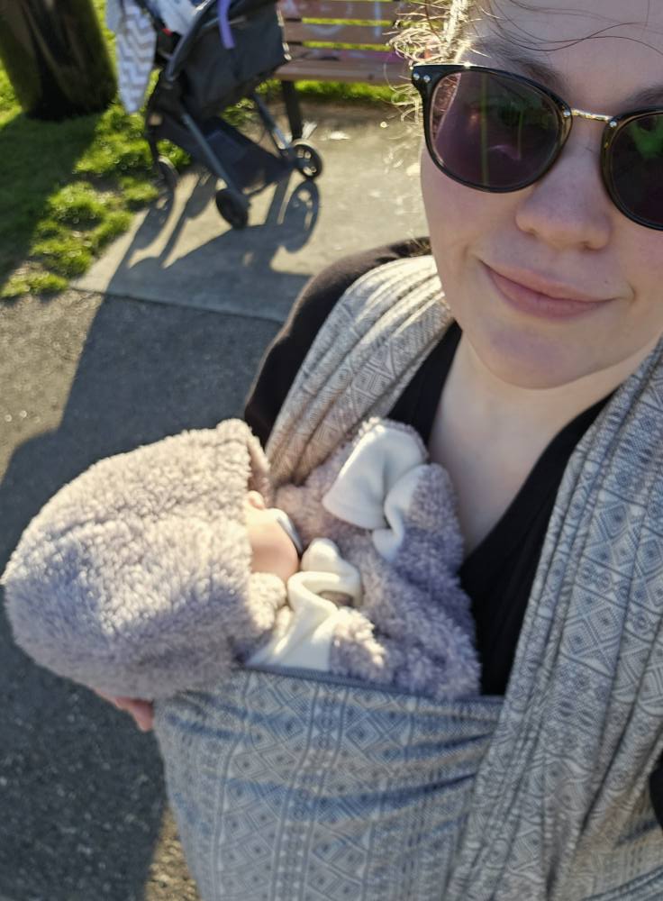 Prima Pebble Woven Wrap by Didymos Didymos at Little Zen One