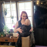 Blue Blossom Woven Wrap by Didymos Didymos at Little Zen One