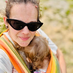 Alegria fusion de Oro Woven Wrap by Girasol Girasol at Little Zen One