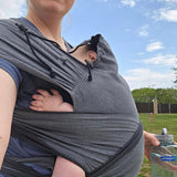 Doubleface Anthracite DidyTai Mei Tai by Didymos Didymos at Little Zen One