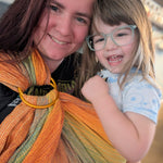 Free Elf fusion d'oro Double Weft Ring Sling by Girasol Girasol at Little Zen One