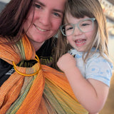 Free Elf fusion d'oro Double Weft Ring Sling by Girasol Girasol at Little Zen One