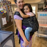 Blue Blossom DidyKlick 4u Half Buckle by Didymos Didymos at Little Zen One