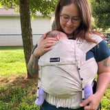 Magic Forest Almond DidyKlick 4u Half Buckle by Didymos Didymos at Little Zen One