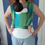 Ada Malachite Woven Wrap by Didymos Didymos at Little Zen One
