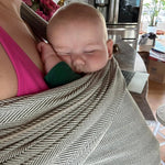 Lisca Grigio Woven Wrap by Didymos Didymos at Little Zen One