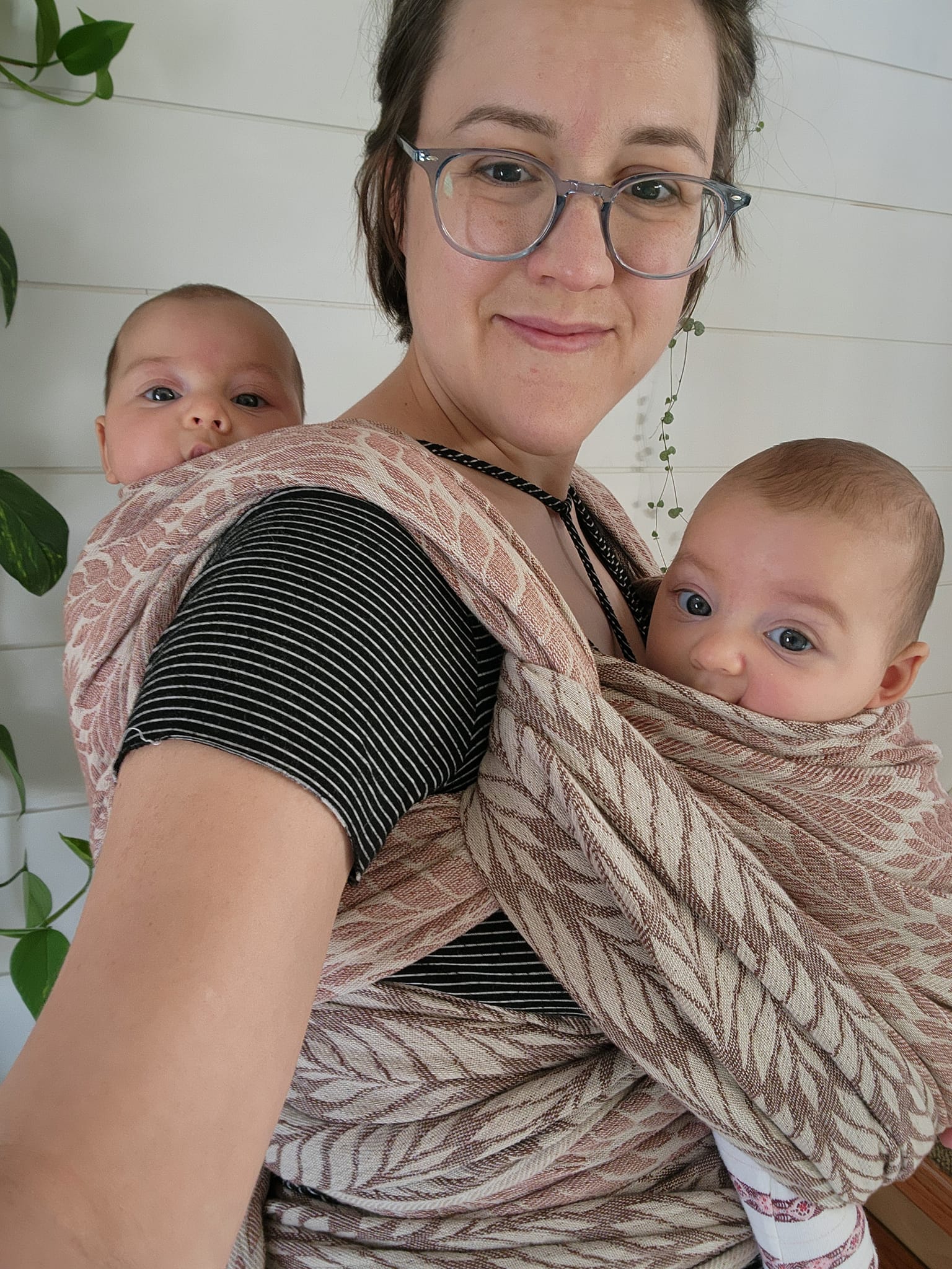 Trias Chai Cinnamon Woven Wrap by Didymos Didymos at Little Zen One