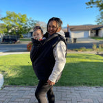 Mamalila Stockholm Black Unisex Babywearing Vest Mamalila at Little Zen One