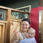 White Wave Water Ring Sling by Beachfront Baby Beachfront Baby at Little Zen One