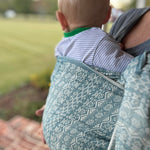 Ada Petrol Woven Wrap by Didymos Didymos at Little Zen One