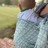 Ada Petrol Woven Wrap by Didymos Didymos at Little Zen One