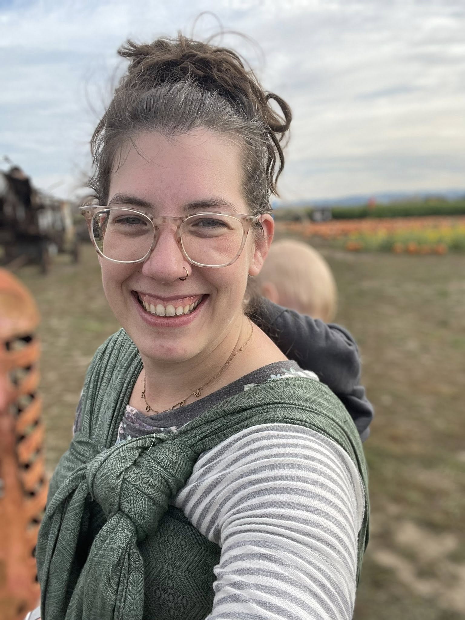 Whispering Woods linen Woven Wrap by Didymos Didymos at Little Zen One