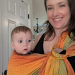 Free Elf fusion d'oro Double Weft Ring Sling by Girasol Girasol at Little Zen One