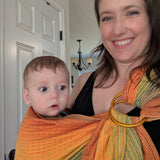 Free Elf fusion d'oro Double Weft Ring Sling by Girasol Girasol at Little Zen One