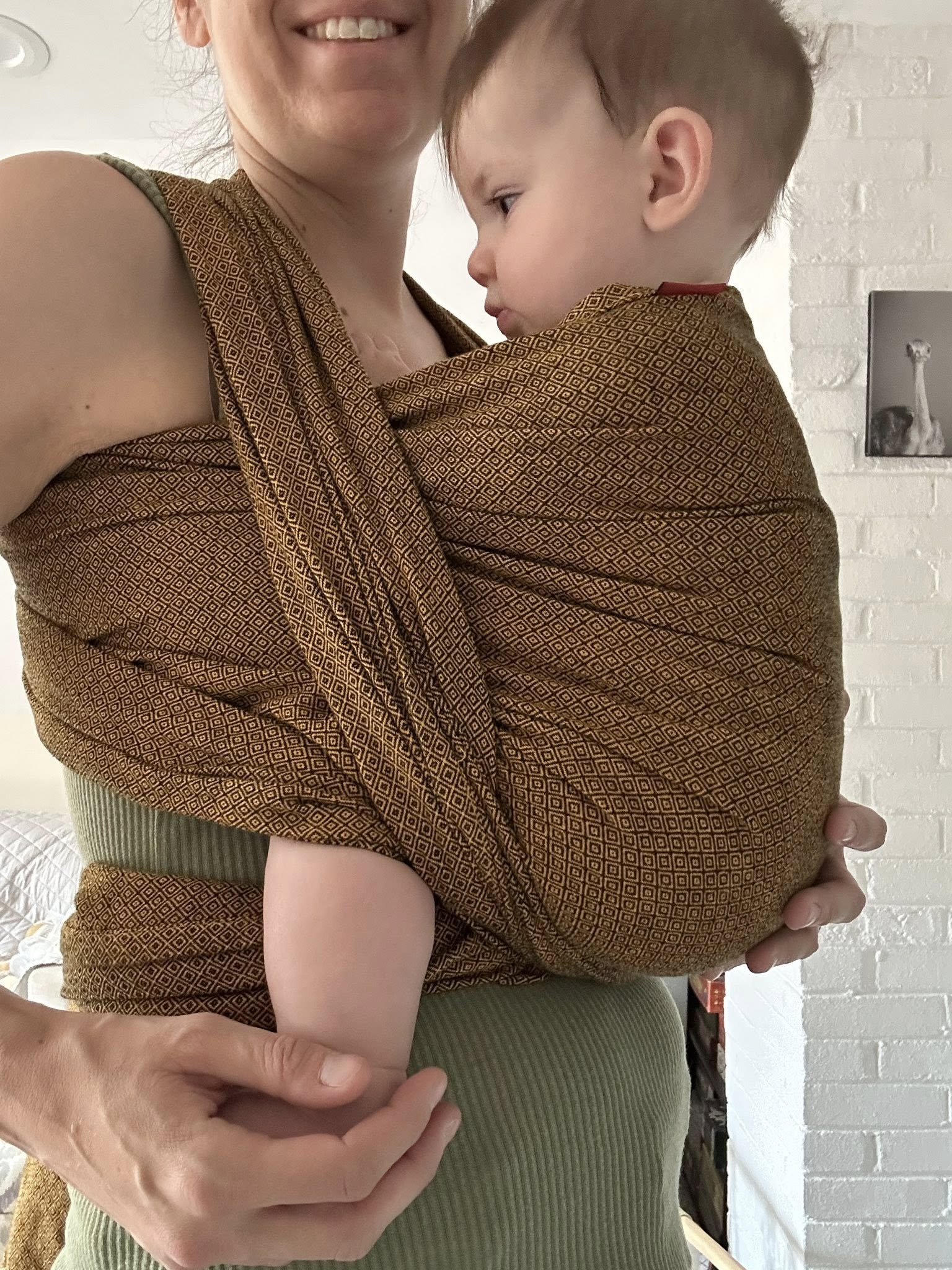 Cinnamon Woven Wrap by Girasol Girasol at Little Zen One