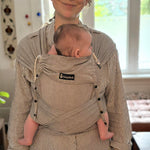 Silver Toddler Didyklick 4u Half Buckle by Didymos Didymos at Little Zen One